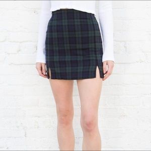 Plaid skirt